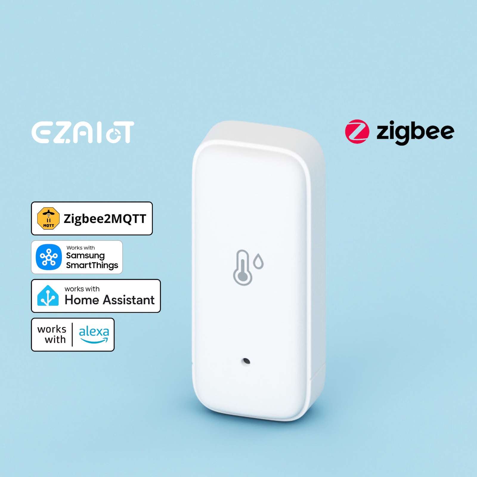 Digital Hygrometer Probe - Tuya Smart Zigbee 3.0 Sıcaklık Nem