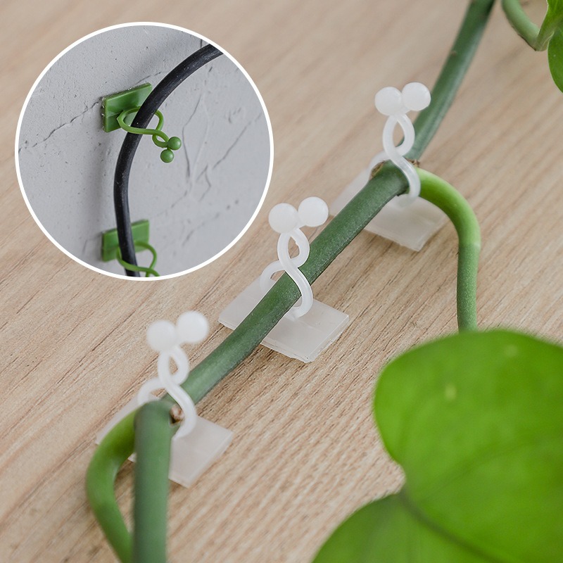 Vine Climbing Plastic - 10 adet bitki duvar sabitleme kancaları