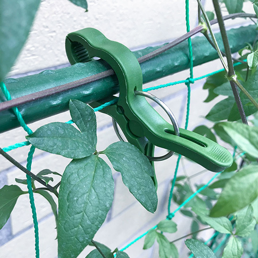Vine Climbing Plastic - 60 Adet Bahçe Bitki Klipsleri, Domates,