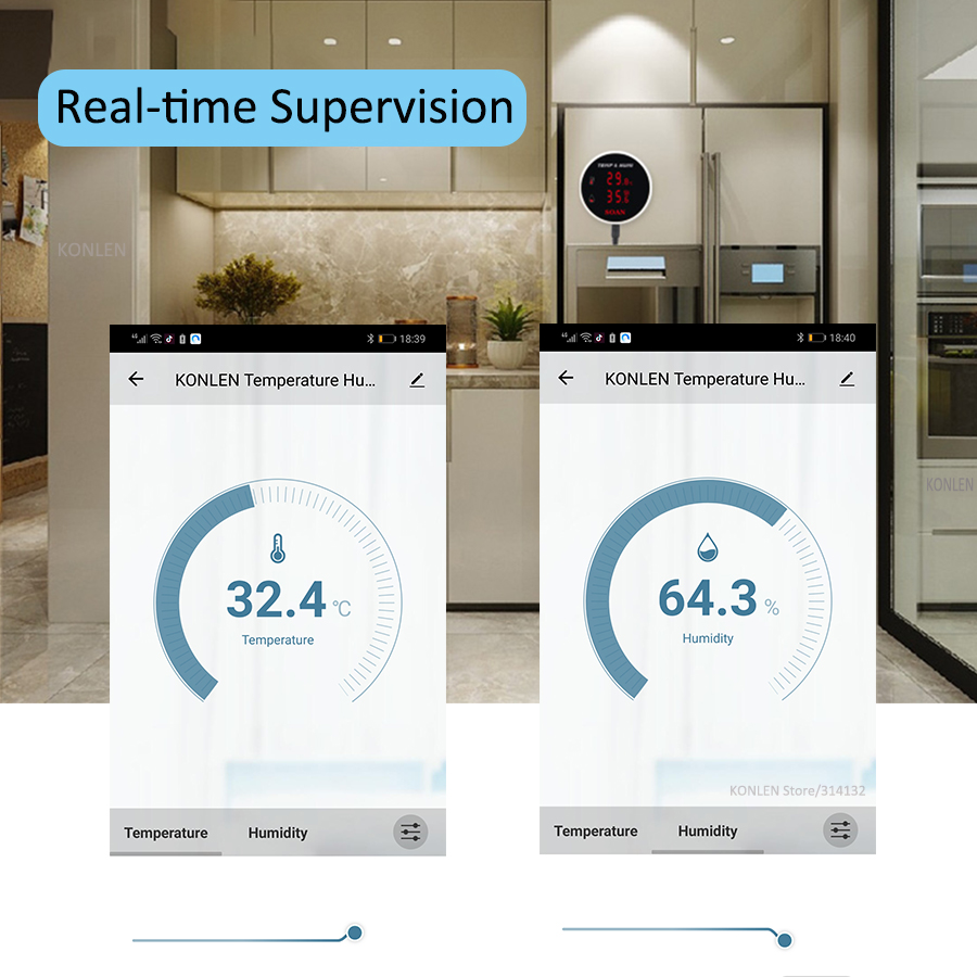 Tuya WIFI Sıcaklık Nem Sensörü - Digital Hygrometer Probe incelemesi ve fiyatı